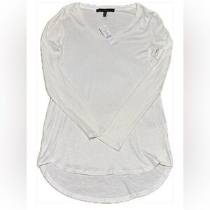 White House Black Market high low hem shirt